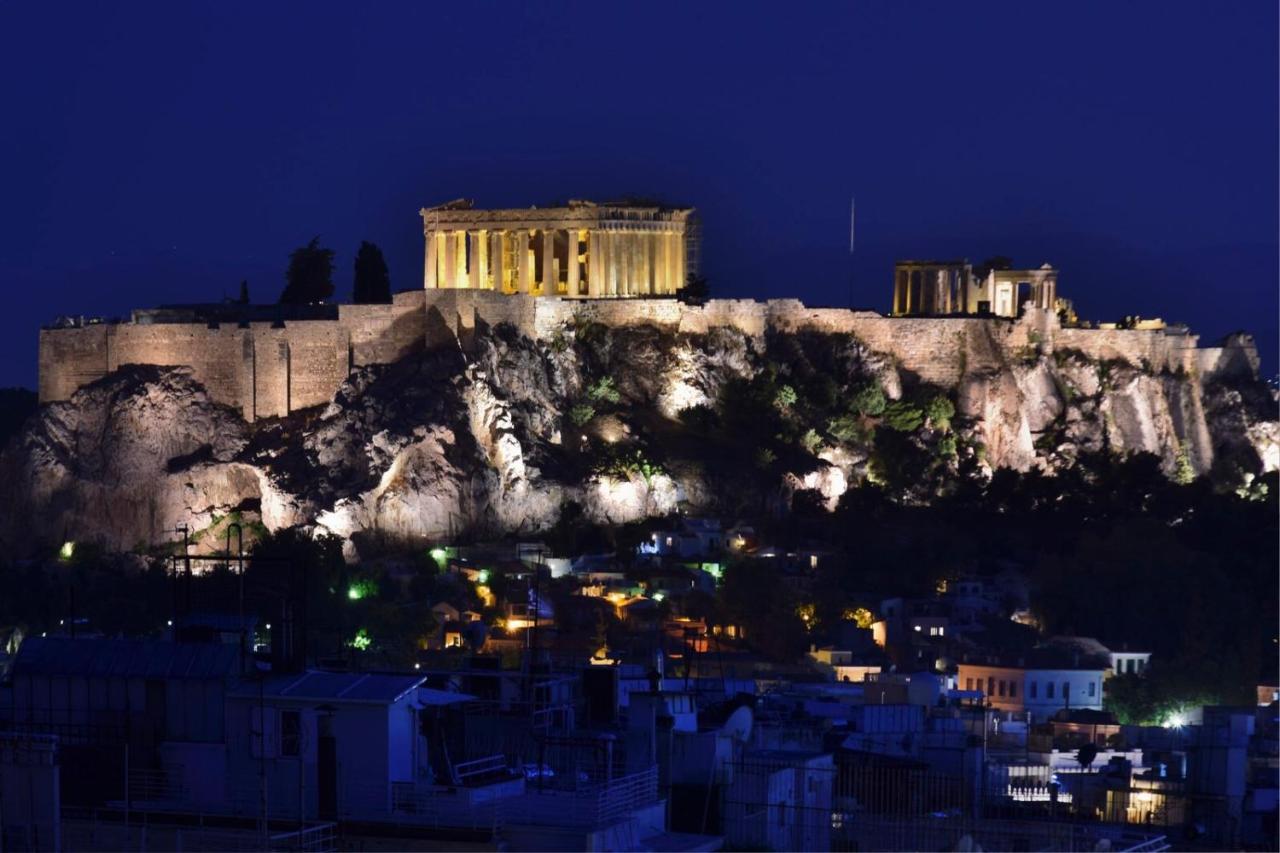 Kolonaki Penthouse Panoramic Acropolis View Apartment Athena Bagian luar foto